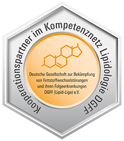 Logo der Deutschen Gesellschaft zur Bekämpfung von Fettstoffwechselstörungen und ihren Folgeerkrankungen (DGFF).